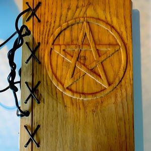 Really cool wood journal